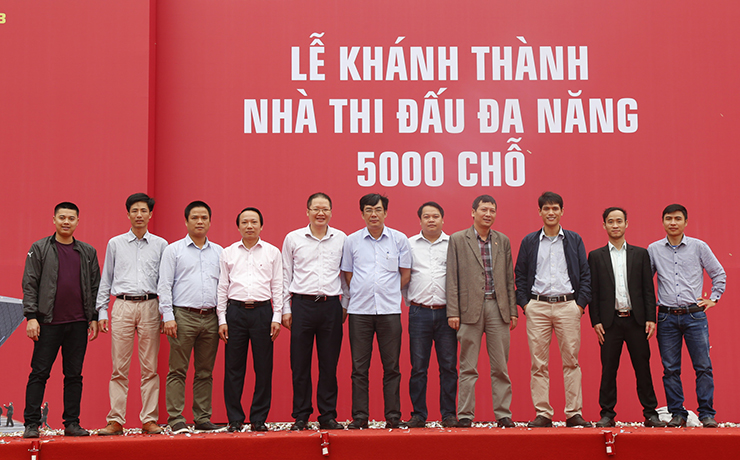 CONINCO tham dự Lễ khánh thành Nhà thi đấu đa năng 5000 chỗ tại Quảng Ninh