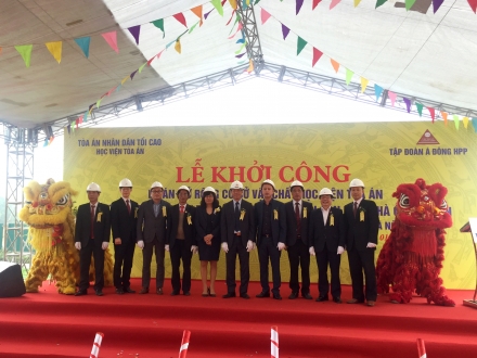 CONINCO tham dự Lễ khởi công dự án mở rộng cơ sở vật chất Học viện Tòa án